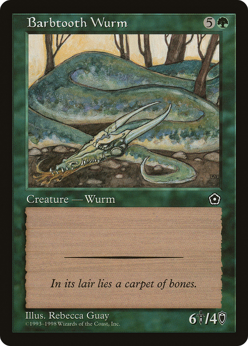 Barbtooth Wurm (P02-122) - common