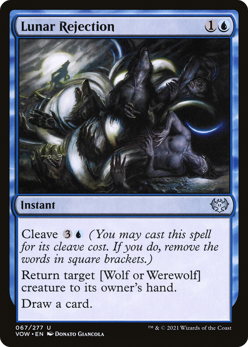 Lunar Rejection (VOW-067) - uncommon - Foil