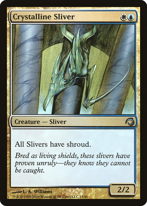 Crystalline Sliver (PDS-011) - uncommon - Foil