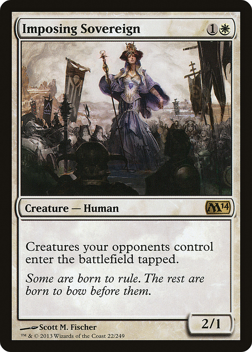 Imposing Sovereign (M14-022) - rare - Foil