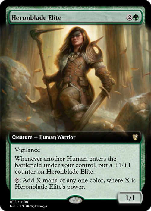 Heronblade Elite (PRM-94026) - rare