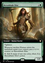 Heronblade Elite (PRM-94026) - rare - Foil