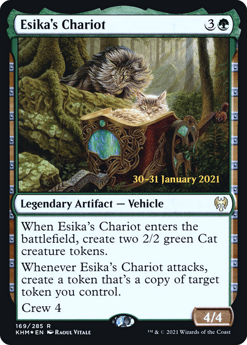 Esika's Chariot (PRE-169S) - rare - Foil