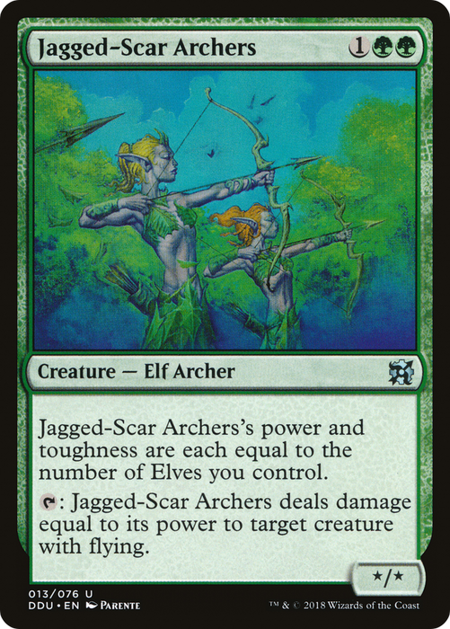 Jagged-Scar Archers (DDU-013) - uncommon