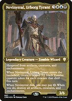 Nevinyrral, Urborg Tyrant (CMR-607) - rare - Etched Foil