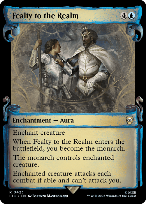 Fealty to the Realm (LTC-423) - rare: (Showcase)