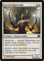 Auriok Edgewright (SOM-003) - uncommon - Foil
