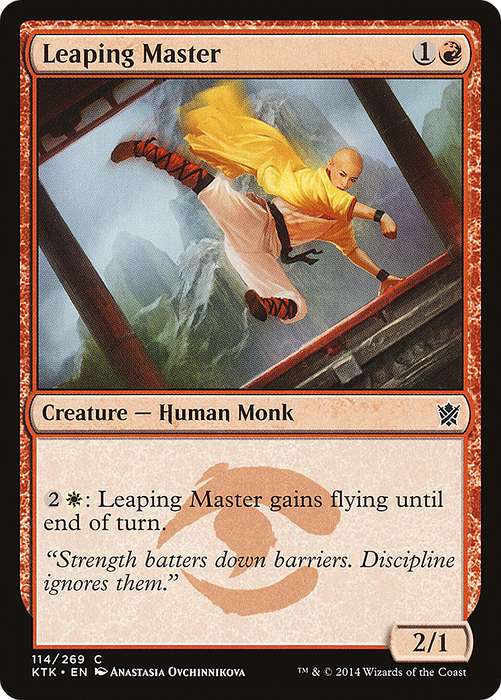 Leaping Master (KTK-114) - common - Foil