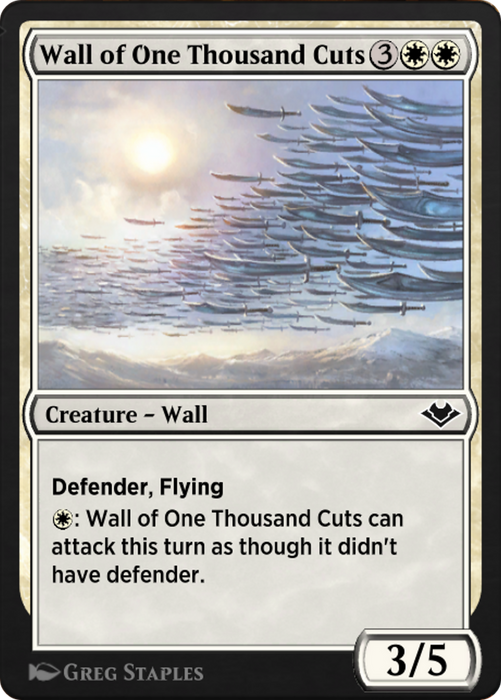 Wall of One Thousand Cuts (J21-157) - common