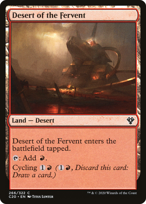 Desert of the Fervent (C20-266) - common