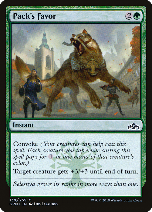 Pack's Favor (GRN-139) - common
