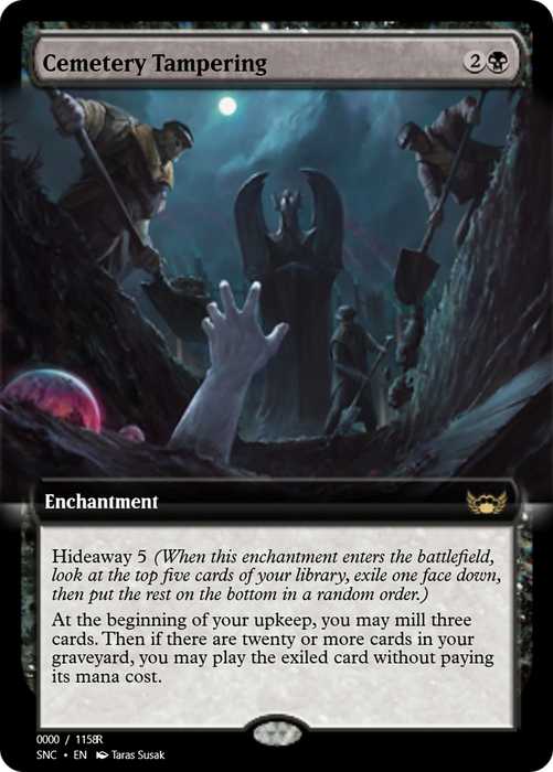 Cemetery Tampering (PRM-99775) - rare