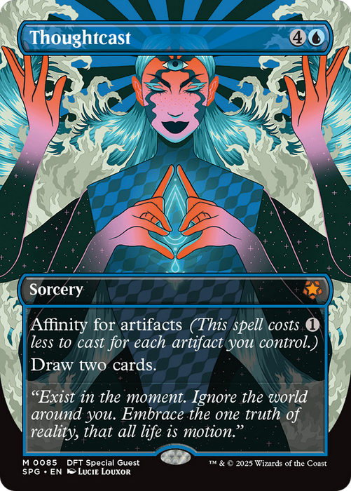 Thoughtcast (SPG-085) - mythic (Borderless)