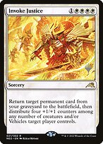 Invoke Justice (PPNEO-21P) - rare - Foil