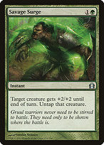 Savage Surge (RTR-133) - uncommon - Foil