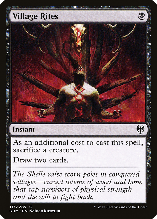 Village Rites (KHM-117) - common - Foil