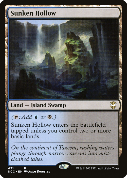 Sunken Hollow (NCC-431) - rare