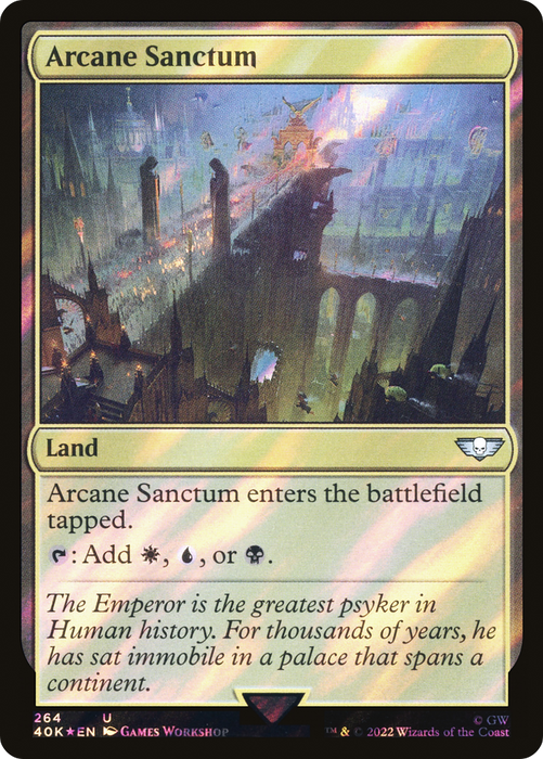 Arcane Sanctum (40K-264★) - uncommon - Foil