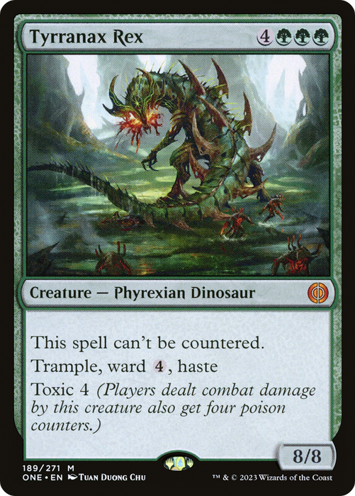 Tyrranax Rex (ONE-189) - mythic - Foil