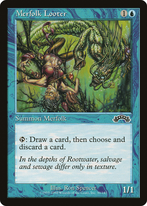 Merfolk Looter (EXO-039) - common