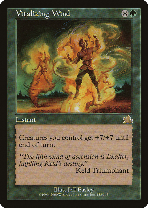 Vitalizing Wind (PCY-133) - rare