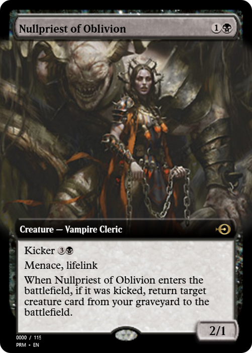 Nullpriest of Oblivion (PRM-83760) - rare