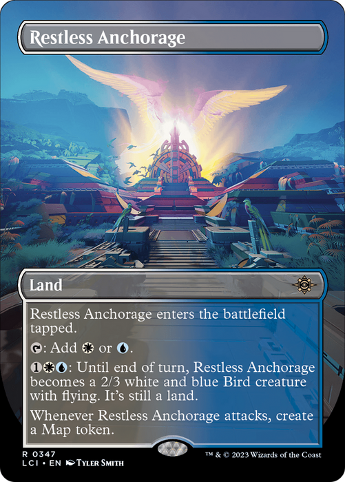 Restless Anchorage (LCI-347) - rare (Borderless)