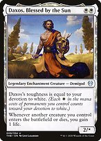 Daxos, Blessed by the Sun (THB-009) - uncommon: (enchantment) - Foil