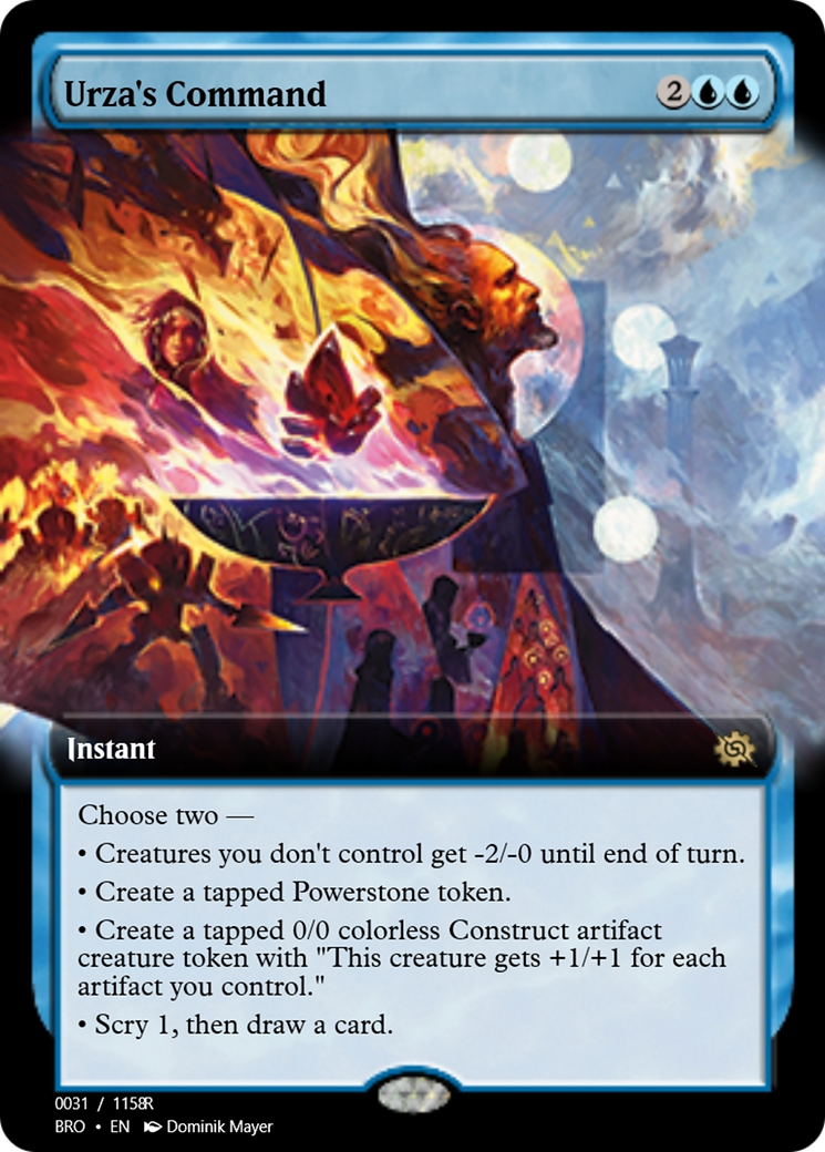 Urza's Command (PRM-105670) - rare