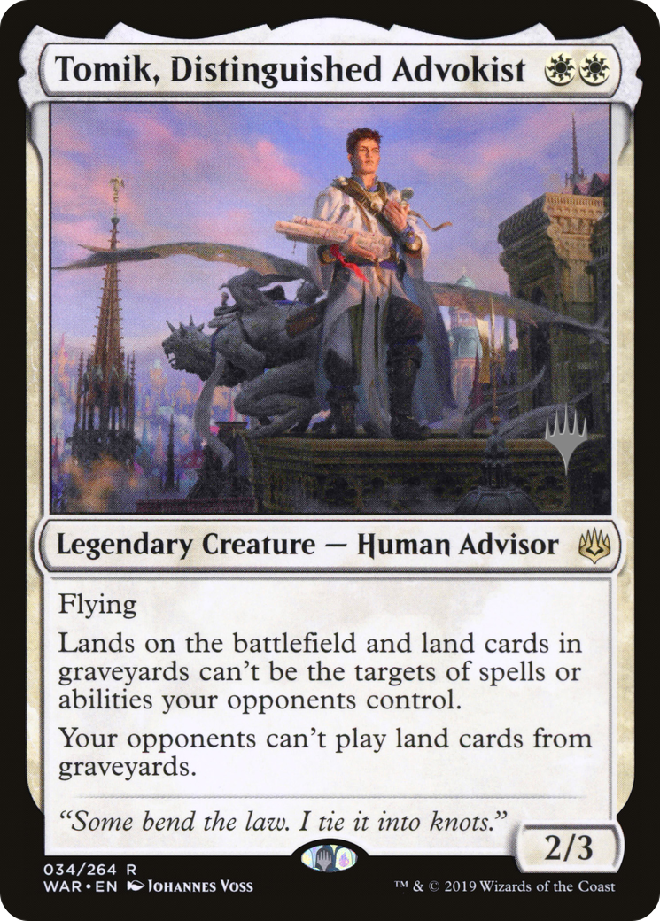 Tomik, Distinguished Advokist (PPELD-34P) - rare - Foil