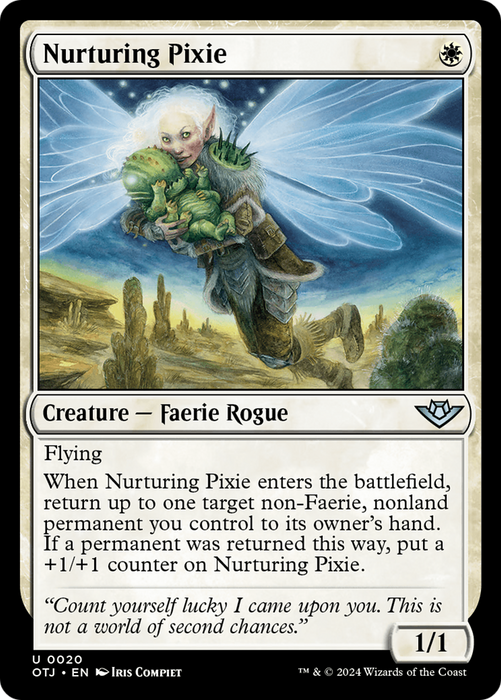 Nurturing Pixie (OTJ-020) - uncommon