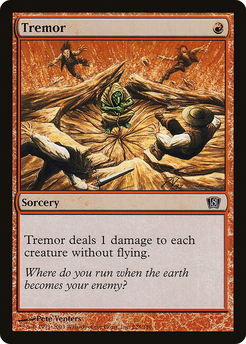 Tremor (8ED-228★) - common - Foil