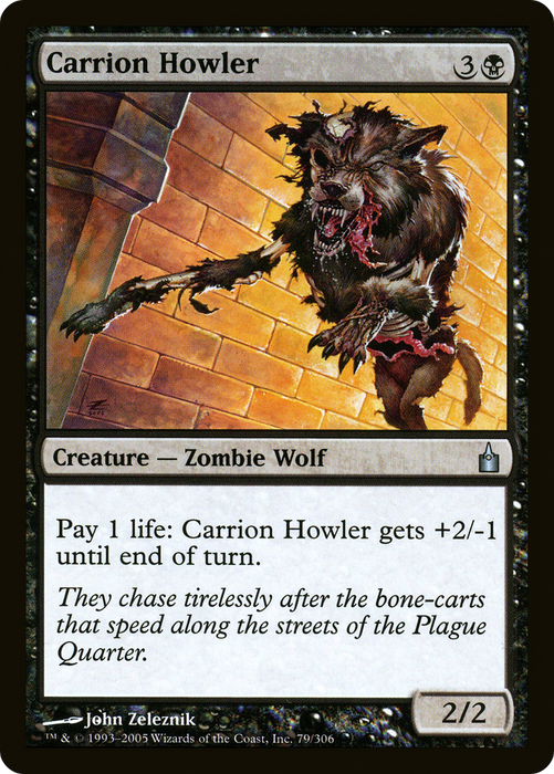 Carrion Howler (RAV-079) - uncommon