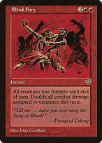Blind Fury (MIR-158) - uncommon