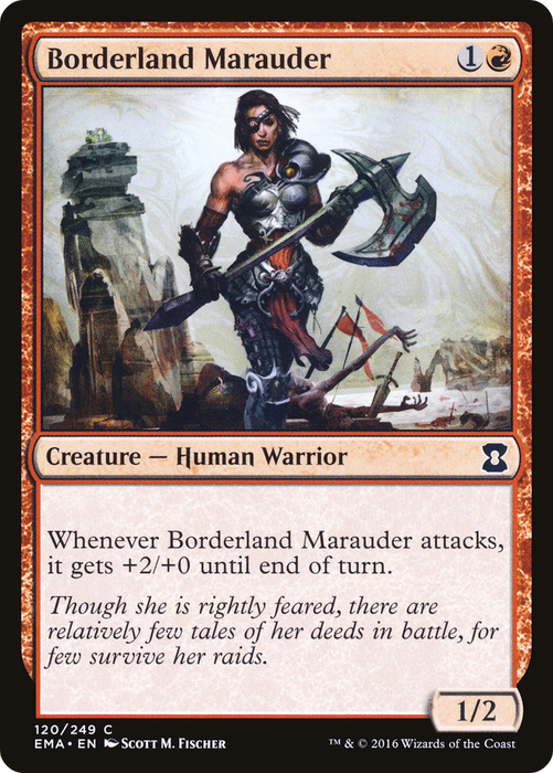 Borderland Marauder (EMA-120) - common - Foil