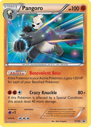 Pangoro (XY50) - XP  - Promo - Holofoil