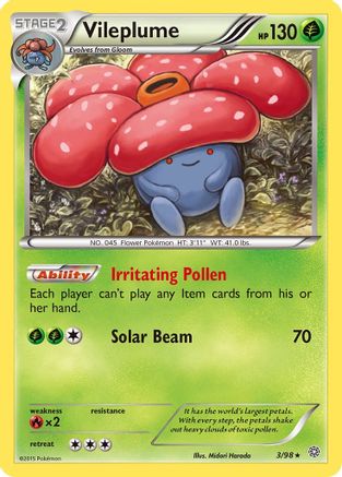 Vileplume (003/98) - XAO  - Rare