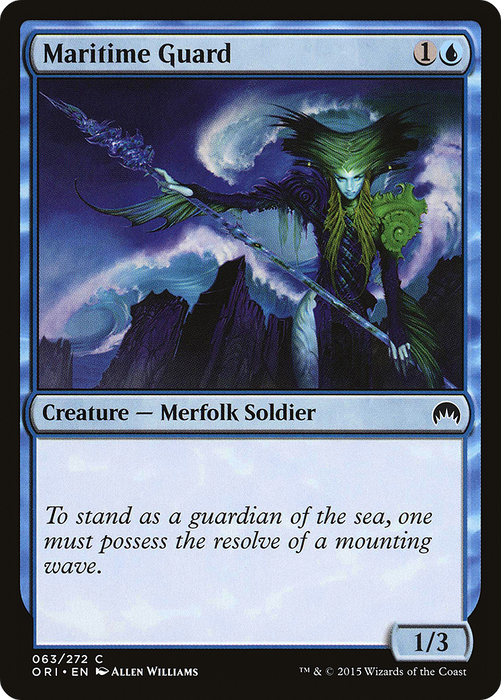 Maritime Guard (ORI-063) - common - Foil