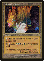Crystal Quarry (ODY-318) - rare - Foil