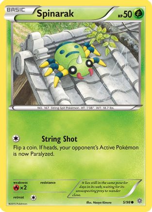 Spinarak (005/98) - XAO  - Common