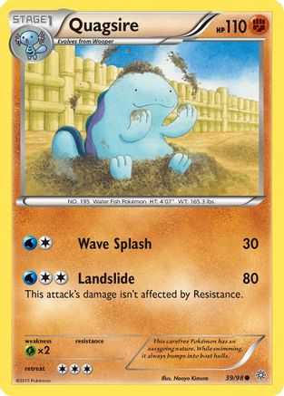 Quagsire (039/98) - XAO  - Common