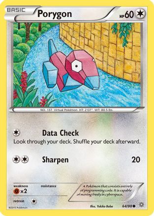 Porygon (064/98) - XAO  - Common