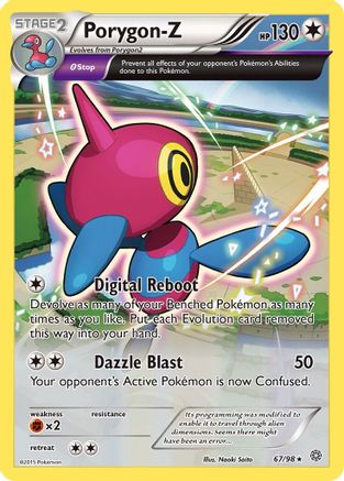 Porygon (067/98) - XAO  - Holo Rare - Reverse Holofoil