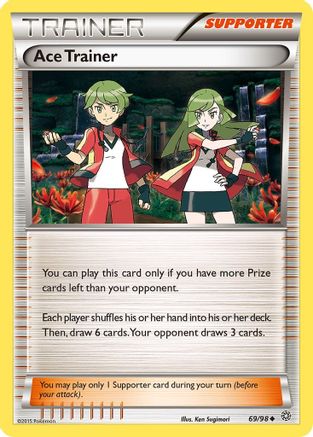 Ace Trainer (069/98) - XAO  - Uncommon - Reverse Holofoil