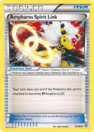 Ampharos Spirit Link (070/98) - XAO  - Uncommon - Reverse Holofoil