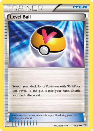 Level Ball (076/98) - XAO  - Uncommon