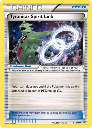 Tyranitar Spirit Link (081/98) - XAO  - Uncommon