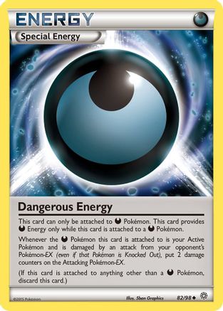 Dangerous Energy (082/98) - XAO  - Uncommon - Reverse Holofoil