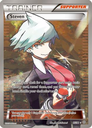 Steven (Full Art) (095/98) - XAO  - Ultra Rare - Holofoil
