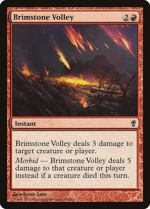 Brimstone Volley (CNS-138) - common